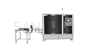 立式高速直線燈檢貼標(biāo)機(jī)