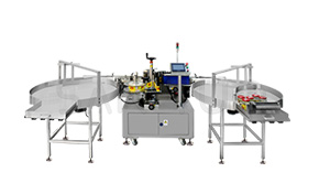 立式圓瓶貼標(biāo)機(jī)