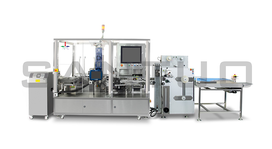 高速立式圓瓶貼標(biāo)機(jī)